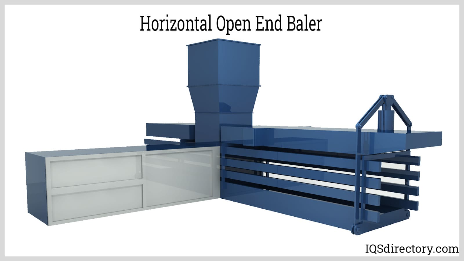 horizontal open-end baler